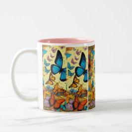 Elegant Butterfly Tea & Coffee Mugg