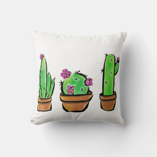 Elegant Cactus cacti succulents Kudde