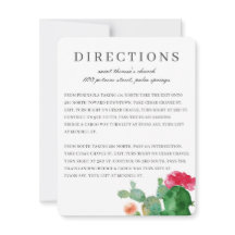 Elegant Cactus Garden | Körkort för Bröllop