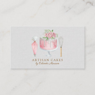 Elegant Cake Bageri Visitkort