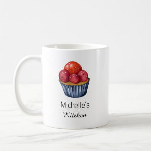 Elegant Cake Baker Pastry Chef för personlig kaffe Kaffemugg