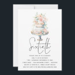 Elegant Cake Dusty Rosa Peach Script 60:e födelsed Inbjudningar<br><div class="desc">Elegant Cake Dusty Rosa Peach Script 60:e födelsedagen. Utskrivbara eller utskrivna. 60 är i ett handskrivet stil-skript med detaljerna nedanför med en vattenfärgkaka och blommigtarna bild. Anpassa enkelt resten av texten med dina detaljer. Finns även som digital nedladdning.</div>