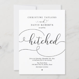 Elegant Calligrafi, Hämtar hitchad inbjudan