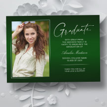 Elegant Calligraphy Bläck Script Modern Grad Photo
