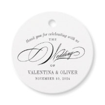 Elegant Calligraphy Bröllop