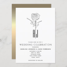 Elegant Calligraphy Bröllop