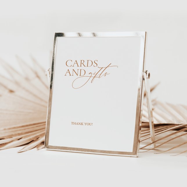 Elegant Calligraphy Cards and Gifts Bröllop Sign (Skapare uppladdad)