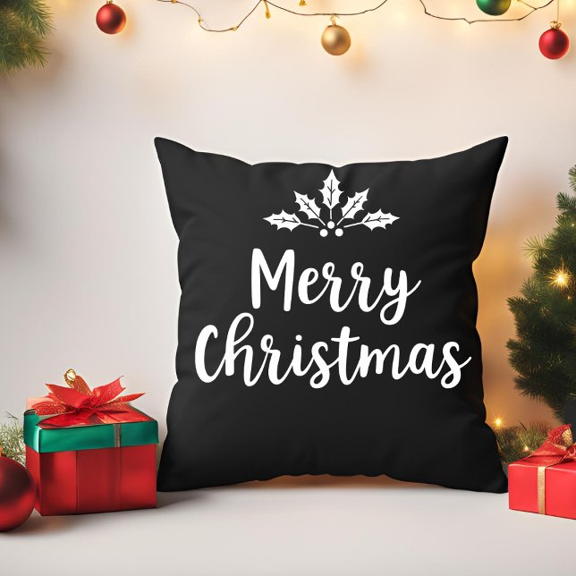 Elegant Calligraphy God jul Script Family Kudde (Skapare uppladdad)