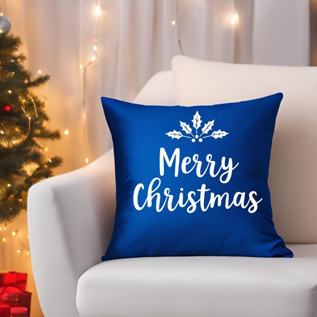 Elegant Calligraphy God jul Script Family Kudde (Skapare uppladdad)