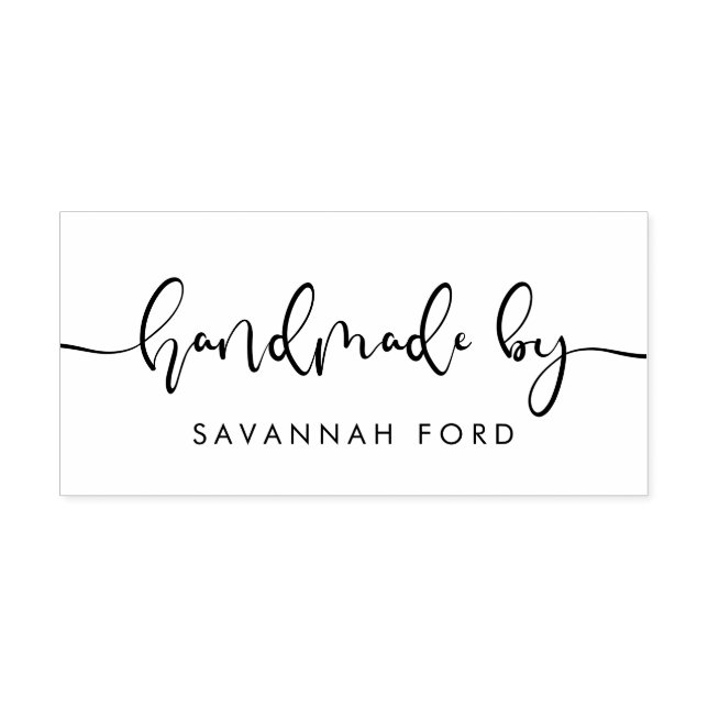 Elegant calligraphy Handmade av Stämpel (Tryck)