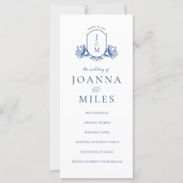 Elegant Calligraphy Marseilles Blue Vapensköld Pro