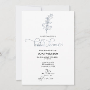 Elegant Calligraphy Modern Möhippa Inbjudningar