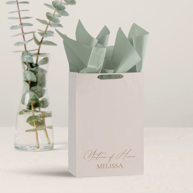 Elegant Calligraphy Pearl Matron of Honor Favors (Skapare uppladdad)