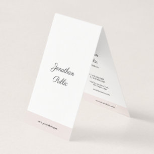 Elegant Calligraphy Professionell Modern Visitkort