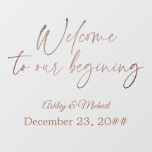 Elegant Calligraphy Script Simple Bohemian Modern