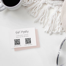 Elegant Calligraphy Shower Gift-register