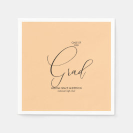 Elegant Calligraphy-skript Studenten Pappersservett