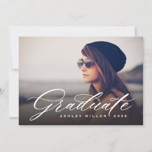 Elegant Calligraphy Student Photo Studenten Meddelande