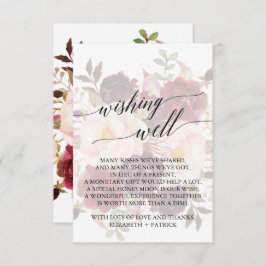 Elegant Calligraphy | Vinnare för inmatad Blommigt Tilläggskort