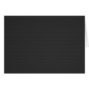 Elegant Carbon Fiber Stil Print Decor Hälsningskort