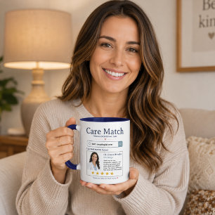 Elegant Care Match Onkologi Läkare Tacksamhet Mugg