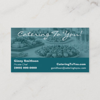 Elegant Catering | Matservice & Privat kock Visitkort