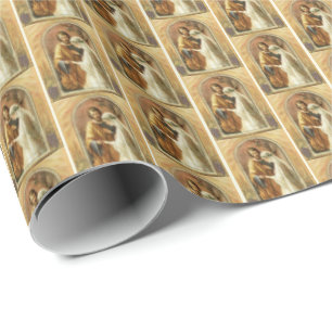 Elegant Catholik Virgin Mary St. Joseph Bröllop Presentpapper