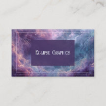 Elegant Celestial Galax Nebulosan Lila Rosa Blå