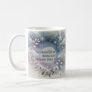 Elegant Celestial Måne Mugg