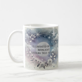 Elegant Celestial Måne Mugg