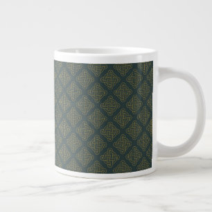 Elegant Celtic Knot Mönster Jumbo Mugg