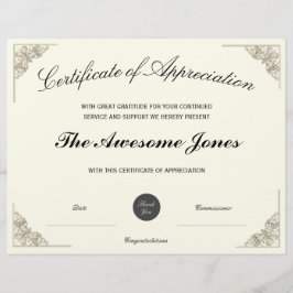 Elegant Certifikat för bedömning med Logotyp Anpas