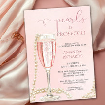Elegant Champagne Pearls & Prosecco Möhippa