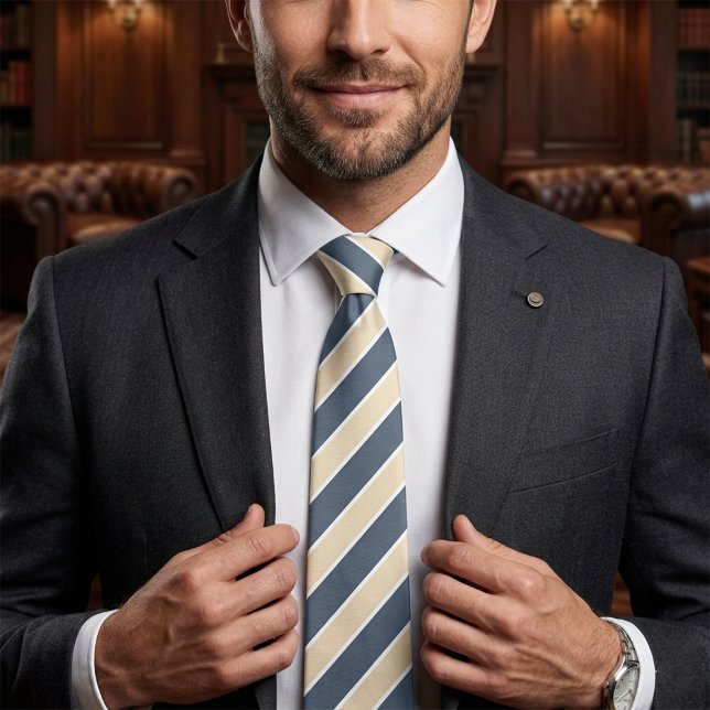Elegant Champagne Skiffer Far till Bruden Slips (Elegant Champagne Slate Father of the Bride Neck Tie
)