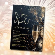 Elegant champagne tid på nyårsafton