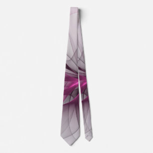 Elegant Chaos Modern Abstrakt Rosa Fractal Art Slips