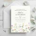 Elegant Charity Lunch Blommigt Wildblommor Inbjudningar<br><div class="desc">Inbjudan gäster till en elegant välgörenhetslunch med en vacker blommigt. Den här inbjudan innehåller känsliga illustrationer av vilda blommor i mjuka, livfulla nyanser och anger tonen för en sofistikerad men naturområdet. Den robusta designen, parad med typografi av eleganten, skapar en perfekt som blandar charm och syfte. Idealisk för en välgörenhetsluncheon...</div>
