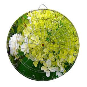 Elegant Chartreuse Grön Limelight Hortensia Darttavla