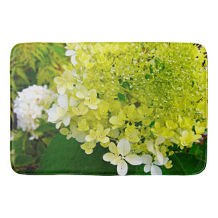 Elegant Chartreuse Grönt Limelight Hydrangea Badrumsmatta