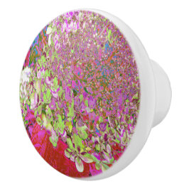 Elegant Chartreuse Grönt, Rosa och Blue Hydrangea Knopp