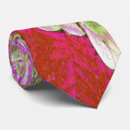 Elegant Chartreuse Grönt, Rosa och Blue Hydrangea Slips