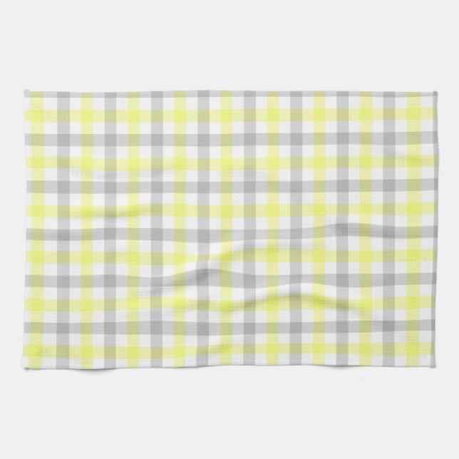 Elegant Checkated Kitchen Towel Kökshandduk (Horisontell)