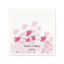 Elegant Cherry Blommars Watercolor Hand-målat