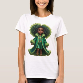 Elegant Chibi-flicka T Shirt