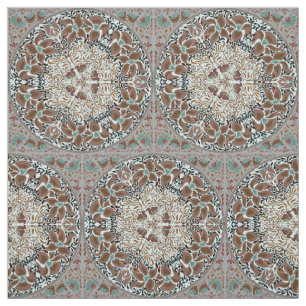 Elegant chic boho snyggt blommönster tyg