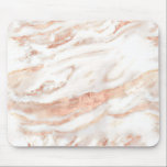 Elegant Chic Copper Ro Guld Marble Musmatta<br><div class="desc">Elegant Chic Muschad för marmor i Ro Guld,  koppar. Enkel att anpassa genom att lägga till ditt namn eller initialer.</div>