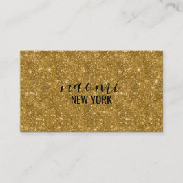 Elegant chic guld moderna kvadratminimalistisk sva visitkort