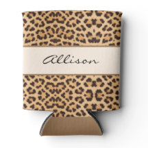 Elegant Chic Leopard Skriv ut Personlig