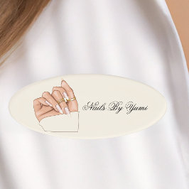 Elegant Chic Manicurist Nail Salon Professionell