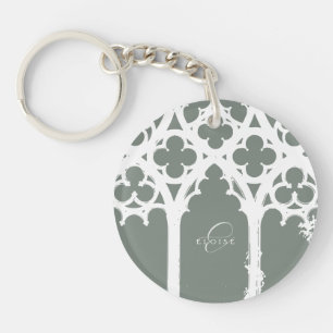 Elegant Chic Minimal Gothic Typografi Sälggrön